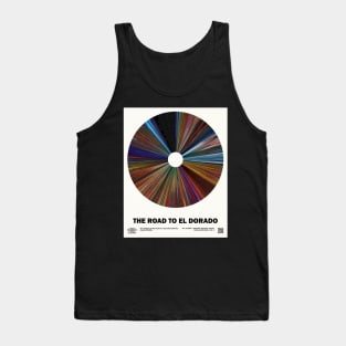 minimal_The Road to El Dorado Warp Barcode Movie Tank Top